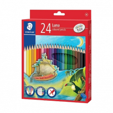 Bk Staed. Luna Col. Pencils 24Col
