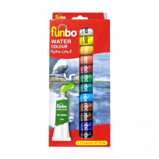 Funbo W/Colr Paint Set 12Colx 12Ml...