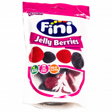 Fini Blck And Red Brries Doypack...