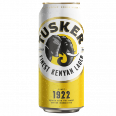 Tusker Can Beer 500Ml