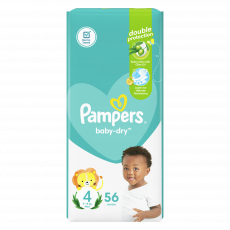 Pampers Jumbo Unisex Size 4 9-18Kg...