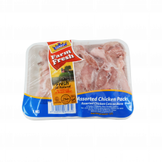 Qmp Assorted Chicken Pack 1Kg