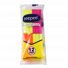 Teepee Florah Pegs 12Pc