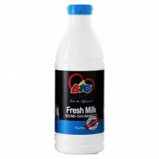 Bio Semi-Skimmed Milk 1Ltr