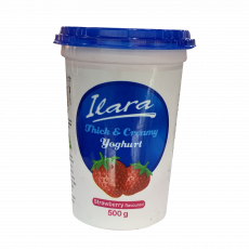 Ilara Strawberry Yoghurt 500Ml Cup