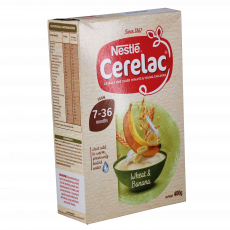 Nestle Cerelac Banana&Wheat...