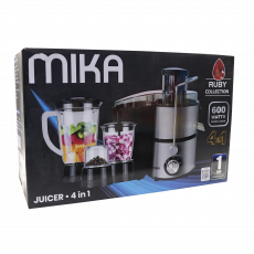 Mika Juicer 4In1 600W2Spd Mjr412X