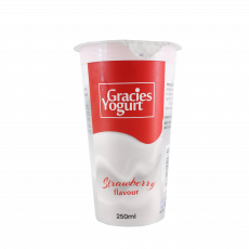 Gracies Strawberry Yoghurt 250Ml
