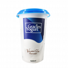 Gracies Vanilla Yoghurt 500Ml