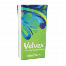 Velvex Pocket Tissue 10Sheets