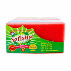 Safisha Gentle Scrubbing Sponge 4S