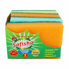 Safisha Kitchen Cleaner Sponge 4S