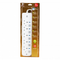 5 Way Uk Extension Socket 