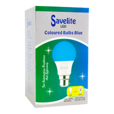 Savelite Coloured Bulbs Blue B22...