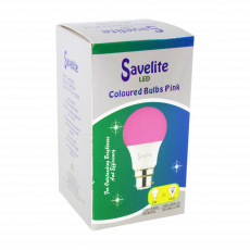 Savelite Coloured Bulbs Red B22 5W 