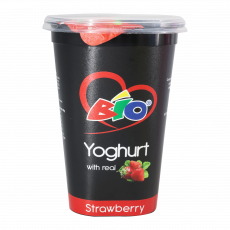 Bio Yoghurt Strawberry 450Ml
