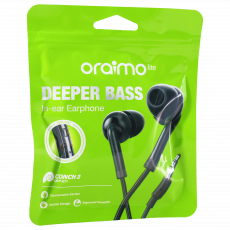 El-Fv-Oraimo E11 Earphone Black
