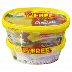 Fd-Lyons Van/Choc 1L Tub