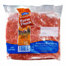 Qmp Economy Beef Mince 500G