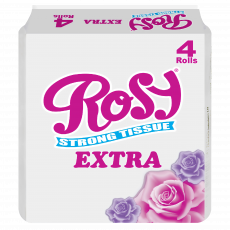 Rosy Extra Toilet Tissue 4Pk