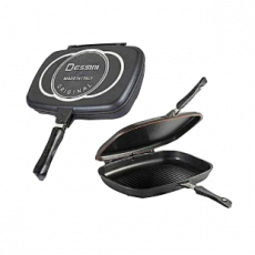 Han Dessini Doublel Grill Pan 36Cm