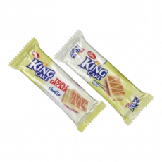 King Cake Triple Decker  Vanilla...