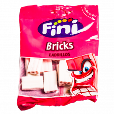 Fini Cream Strawberry Blocks 75G