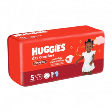 Kim Huggies Dry Comfort Size5 7S